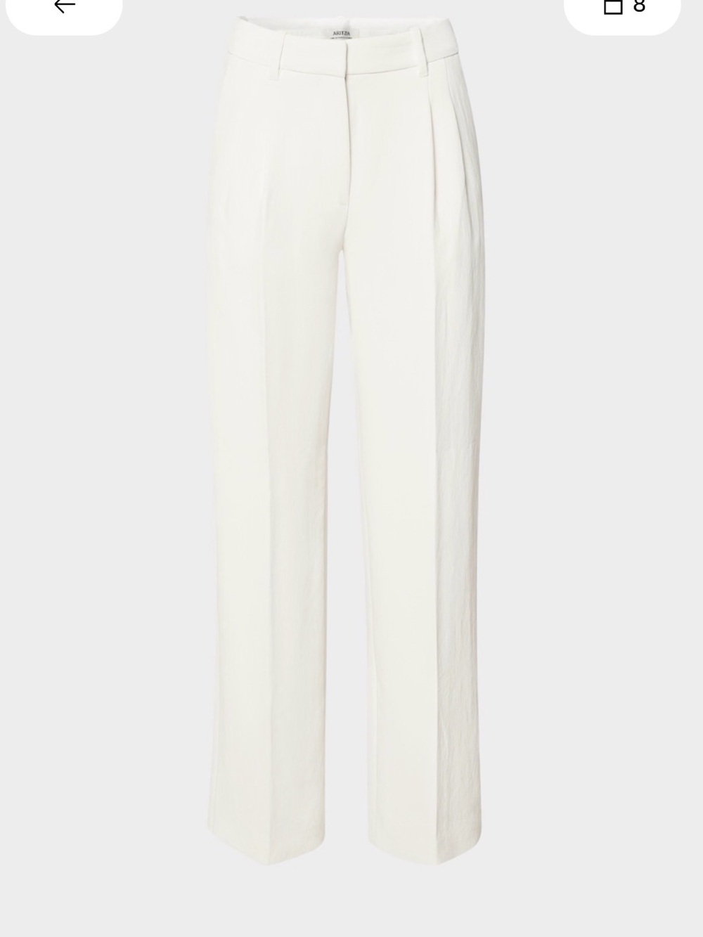Aritzia Effortless Pant | Light Birch | Size 4 Tall